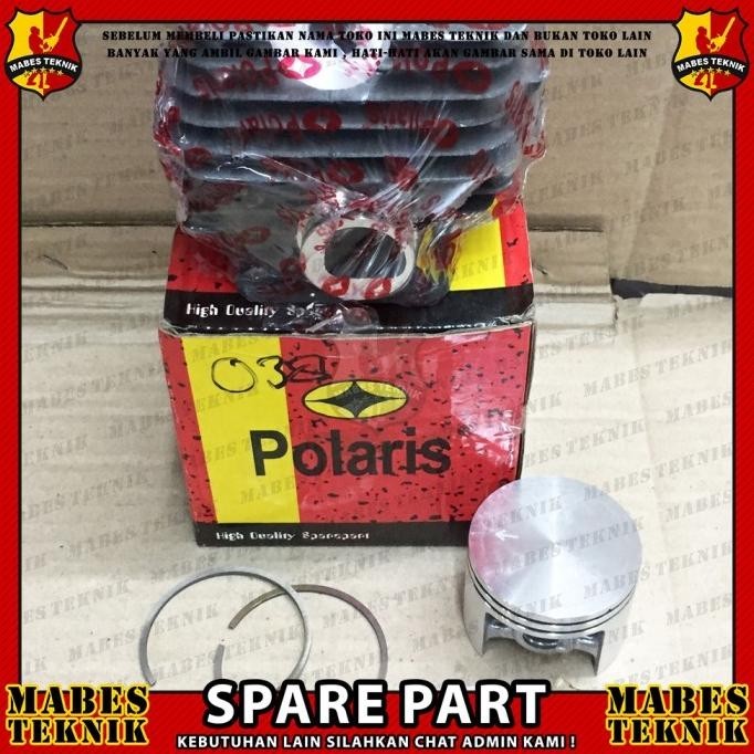 [ Bv ] Cylinder Block Only / Silinder Blok Chainsaw Polaris Stihl Ms 038 38  Ready