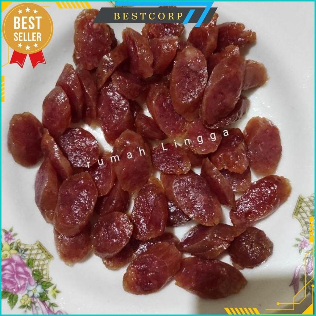 

Sosi Babi/Lapchong/Lapchiong/Lapciong/Lap Chiong Malaysia Penang Isi 20 Pcs Gratis Ongkir