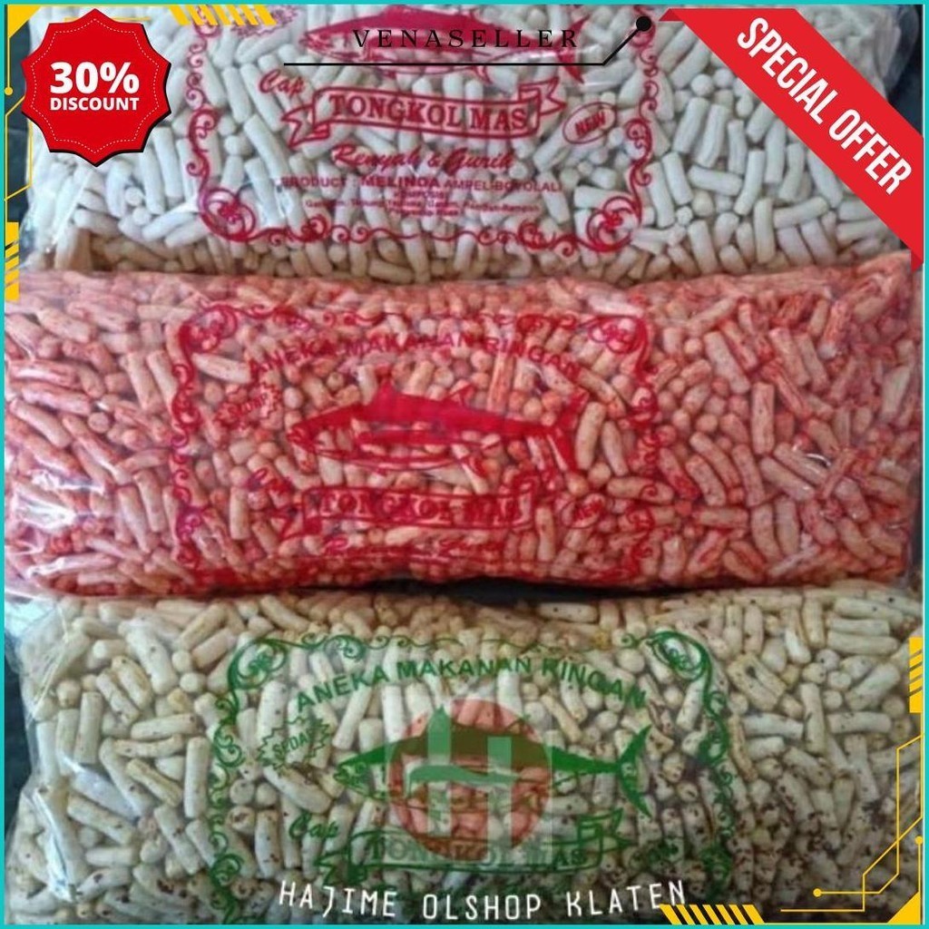 

1Kg Kerupuk Ikan Tongkol Termurah Dan Lezat Termurah Banget