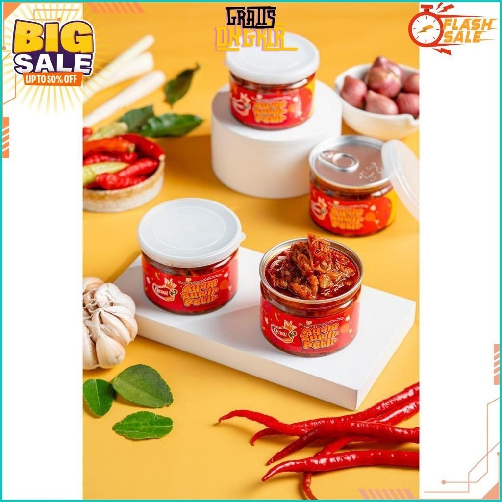 

Quinn Of Spicy Ayam Suwir Petir 150G - Sambal Pedas By Kitchen Medan Cod