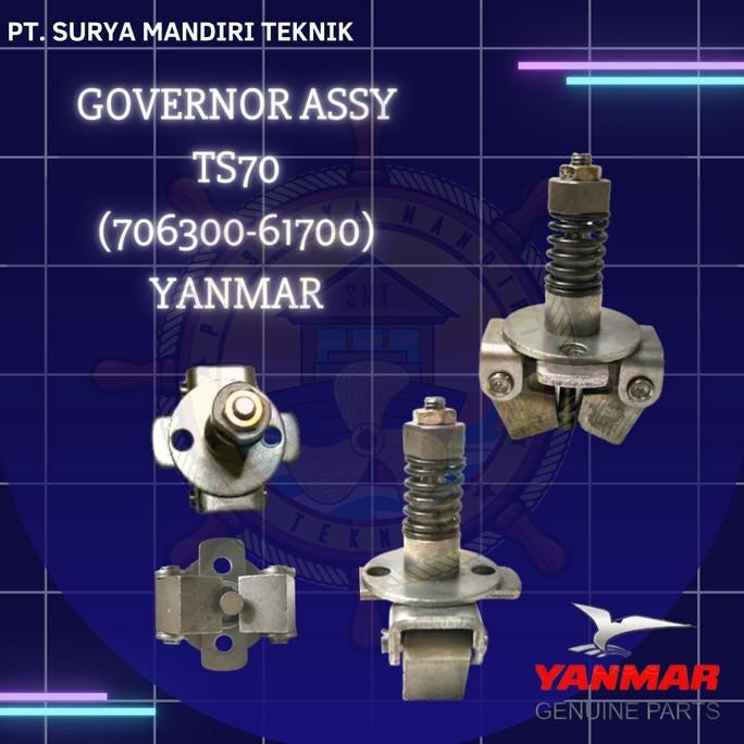 ```````] TS70 GOVERNOR ASSY YANMAR GENUINE (706300-61700)