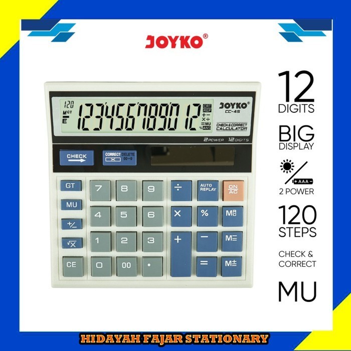 

Ready kalkulator - calculator joyko CC-45