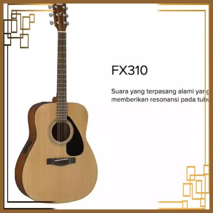 [ARM] GITAR AKUSTIK ELEKTRIK YAMAHA FX 310 / YAMAHA FX310 / FX-310 ORIGINAL