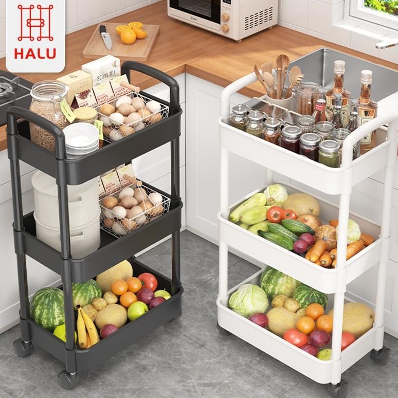 Rak Troli Roda 3 4 5 Susun Rak Kamar Tidur Dapur Kamar Mandi Dengan Roda Rak Ruang Tamu Rak Troli Pe