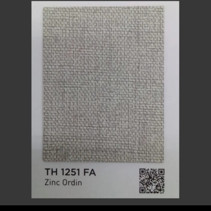 Hpl Taco Th 1251 Fa Zinc Ordin