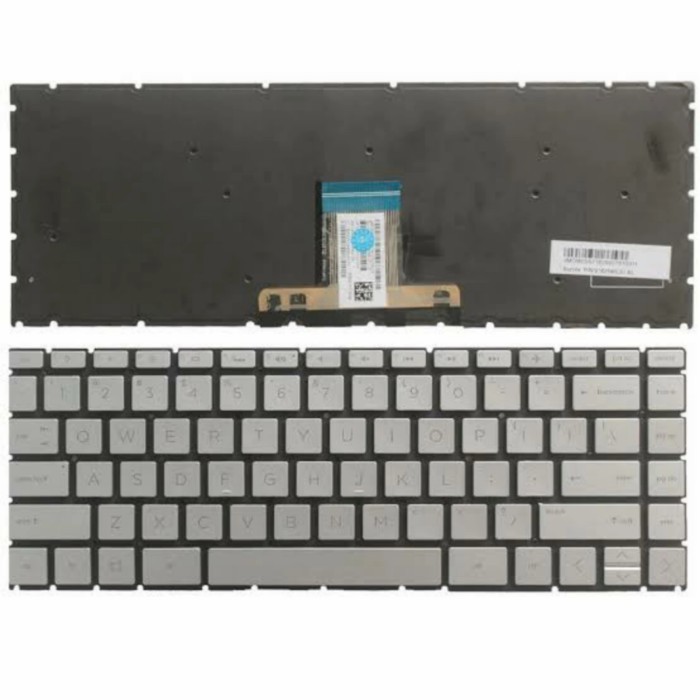 Keyboard Hp 14S-Dk0005Au 14S-Dk0024Au 14S-Dk0073Au 14S-Dk0002Au Silver
