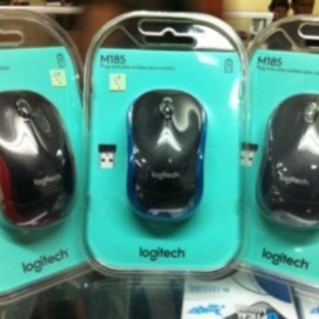 Wireless Mouse Logitech M185 Original Mouse Usb tanpa kabel