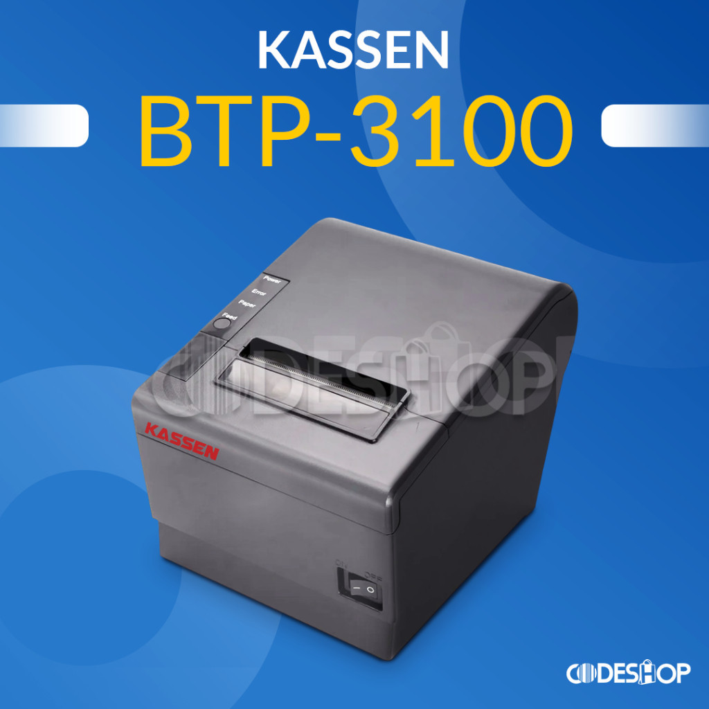 Printer Thermal Kassen BTP 3100 Printer Cetak Struk Kasir Auto Cutter 80mm