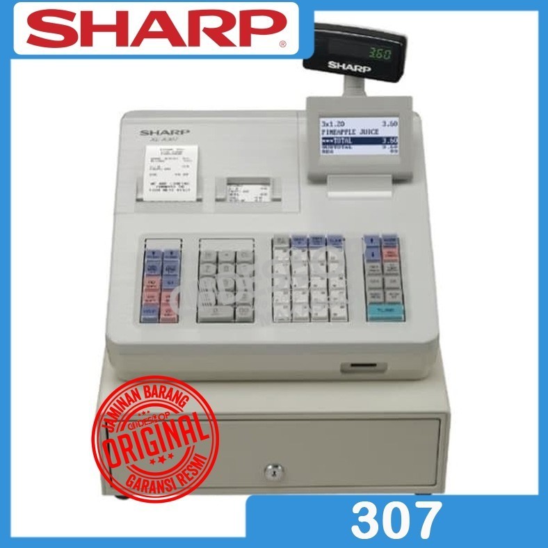 Mesin Kasir/Cash Register SHARP XE -A 307 | XE A 307