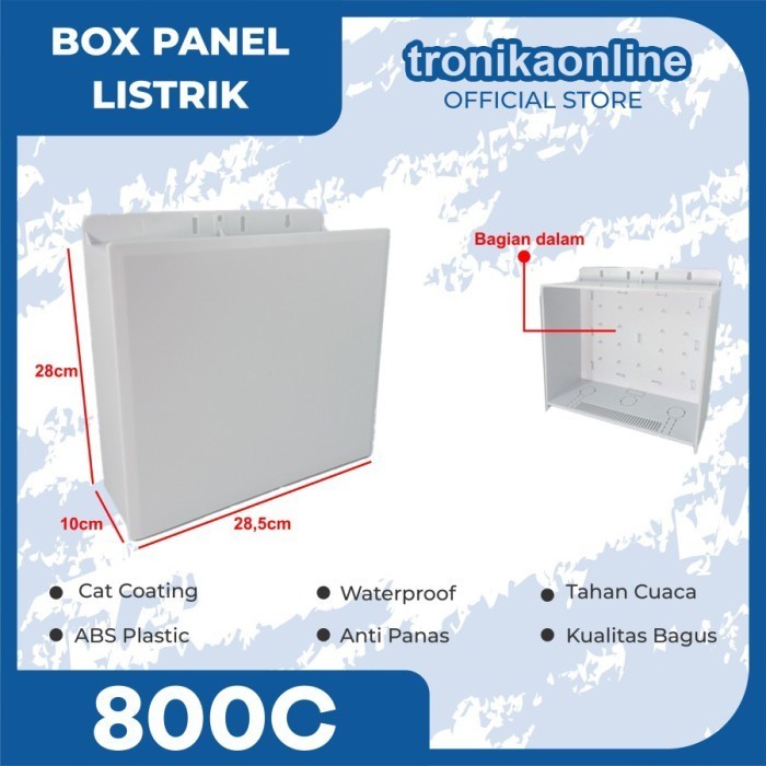 Ready READY Box Panel Listrik ABS Plastik Outdoor Waterproof