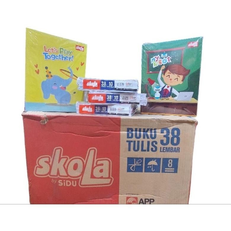 

100% Buku Tulis Skola By Sidu 38Lembar Isi10