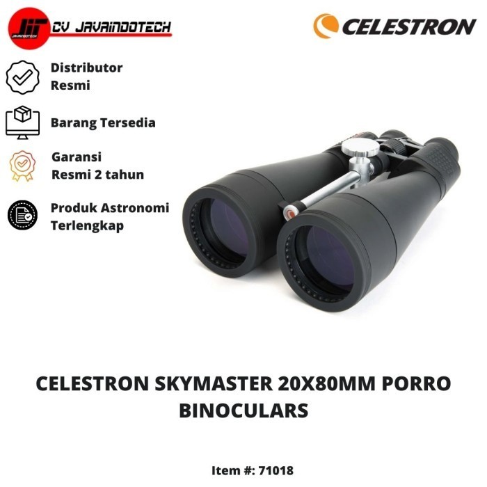 Jual Teropong Binokular Celestron Skymaster 20X80