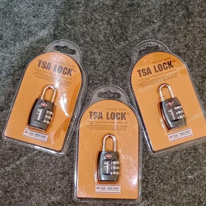 Gembok Koper & Tas Merk Condotti TSA Original Standart Internasional