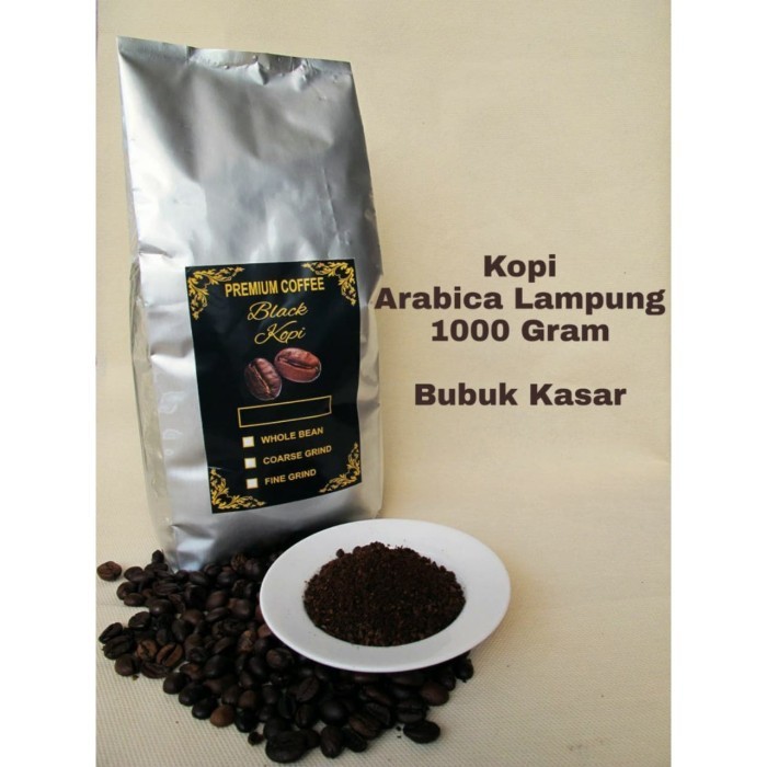 

Secrenada - Kopi Lampung Arabika 1000 Gram - Kopi Arabica Lampung - Bubuk Kasar