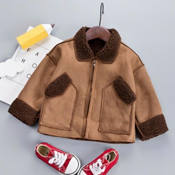 Baby aviator jacket jaket kostum penerbang bayi jaket bayi kulit