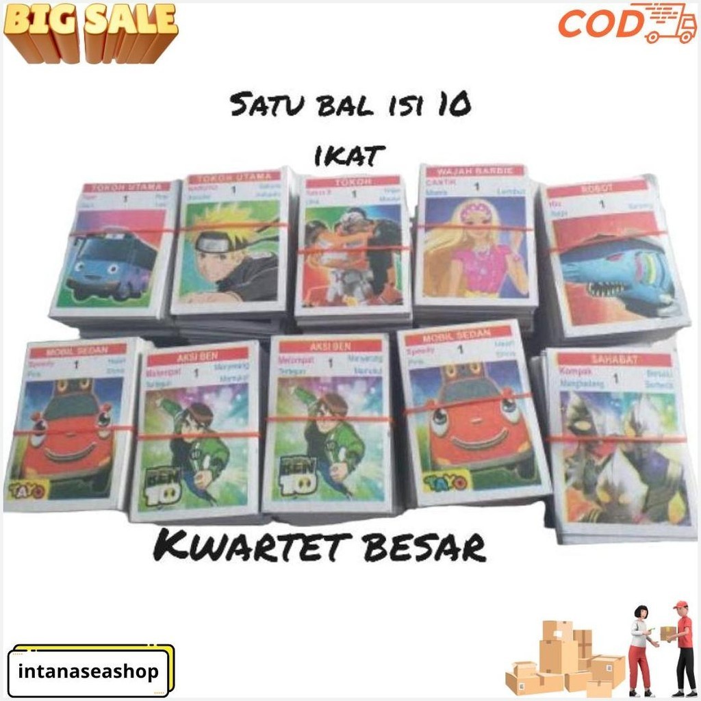 

1BAL KWARTET BESAR(3200PCS) GRATIS ONGKIR