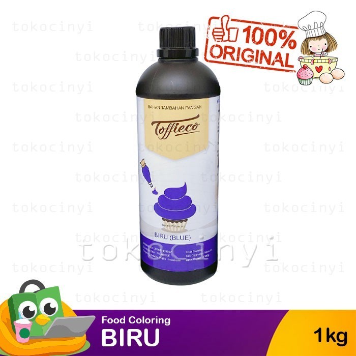 

Terlaris Toffieco Food Color / Colour / Coloring - Biru, Ungu, Pink 1 kg SALE