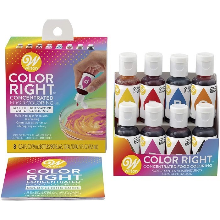 

Terlaris Wilton - Color Right Performance Food Coloring Set, Pewarna Kue SALE
