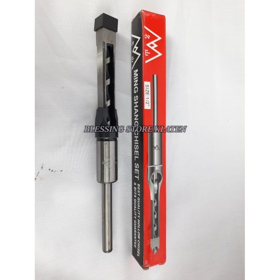 Produk Terbaik] MATA BOR BOBOK KAYU 1/2 INCH MURAH / MING SHANG CHISEL SET / MK 361