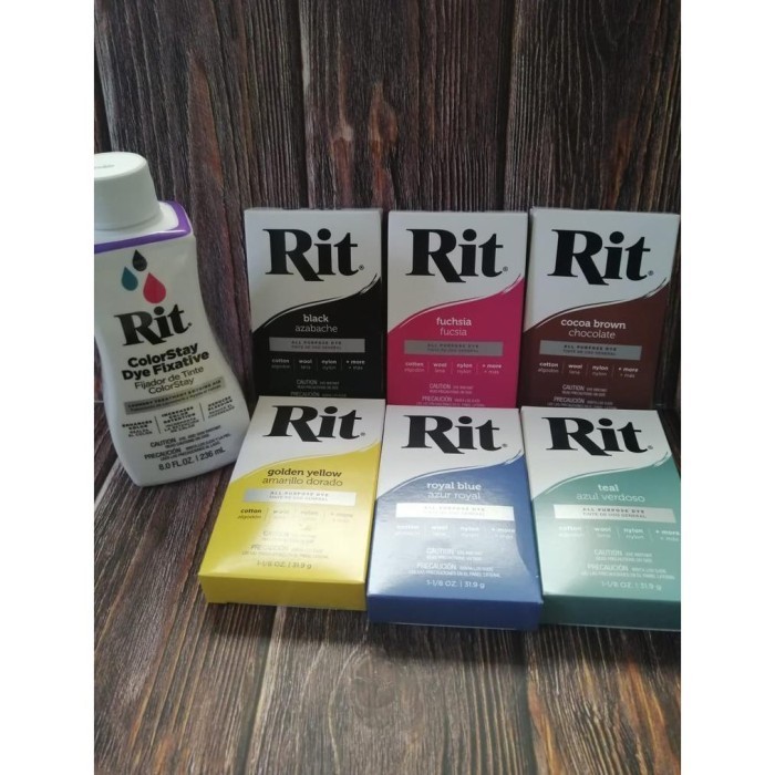 

Terlaris Pewarna Pakaian Rit Dye Powder VARIAN SALE
