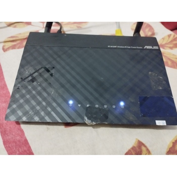 router WiFi Asus rt-n12hp bekas ASUS wireless N Router