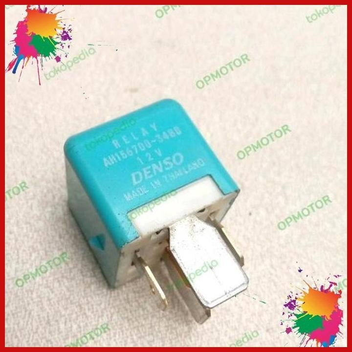 (OPM) RELAY TOYOTA AH156700-3480 5 KAKI BIRU MUDA ORIGINAL COPOTAN