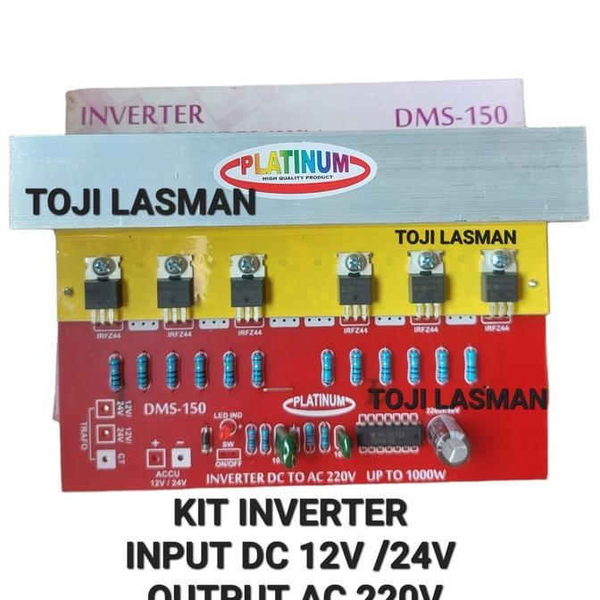 Kit Pcb Inverter Dc 12V 24V To Ac 220V 12 24 220 V Volt Ac Dc Inverter
