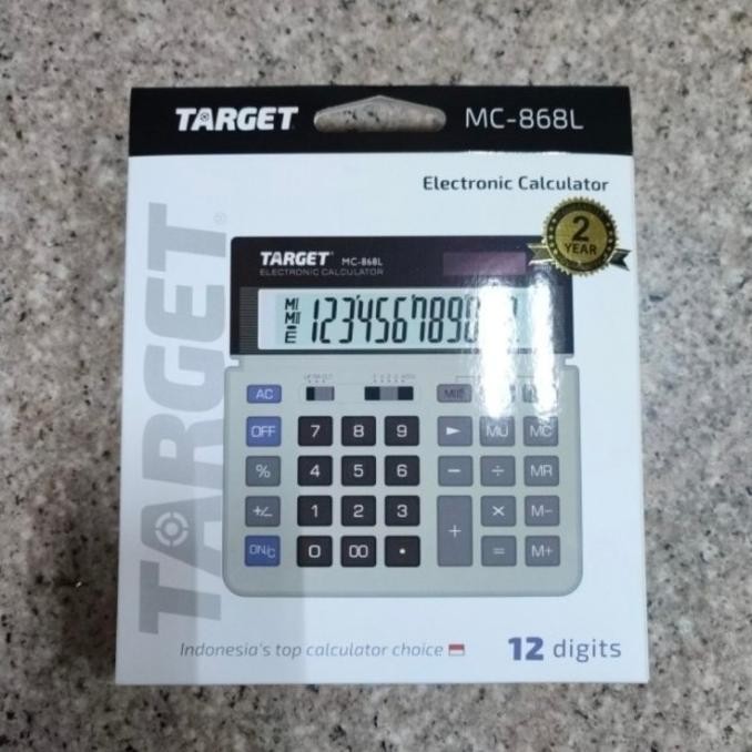 

NEW kalkulator 12 digit mc 868l Target