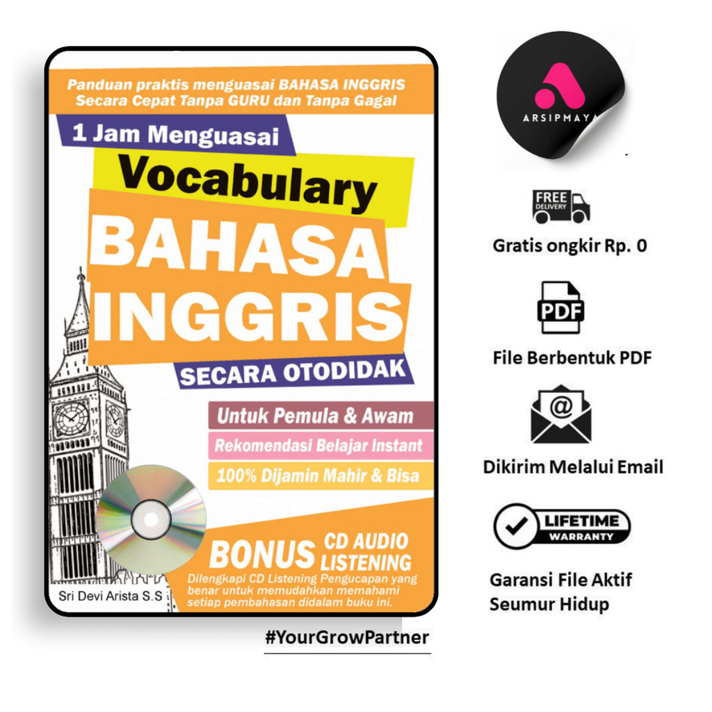 

166. 1 JAM MENGUASAI VOCABULARY BAHASA INGGRIS SECARA OTODIDAK - [-]