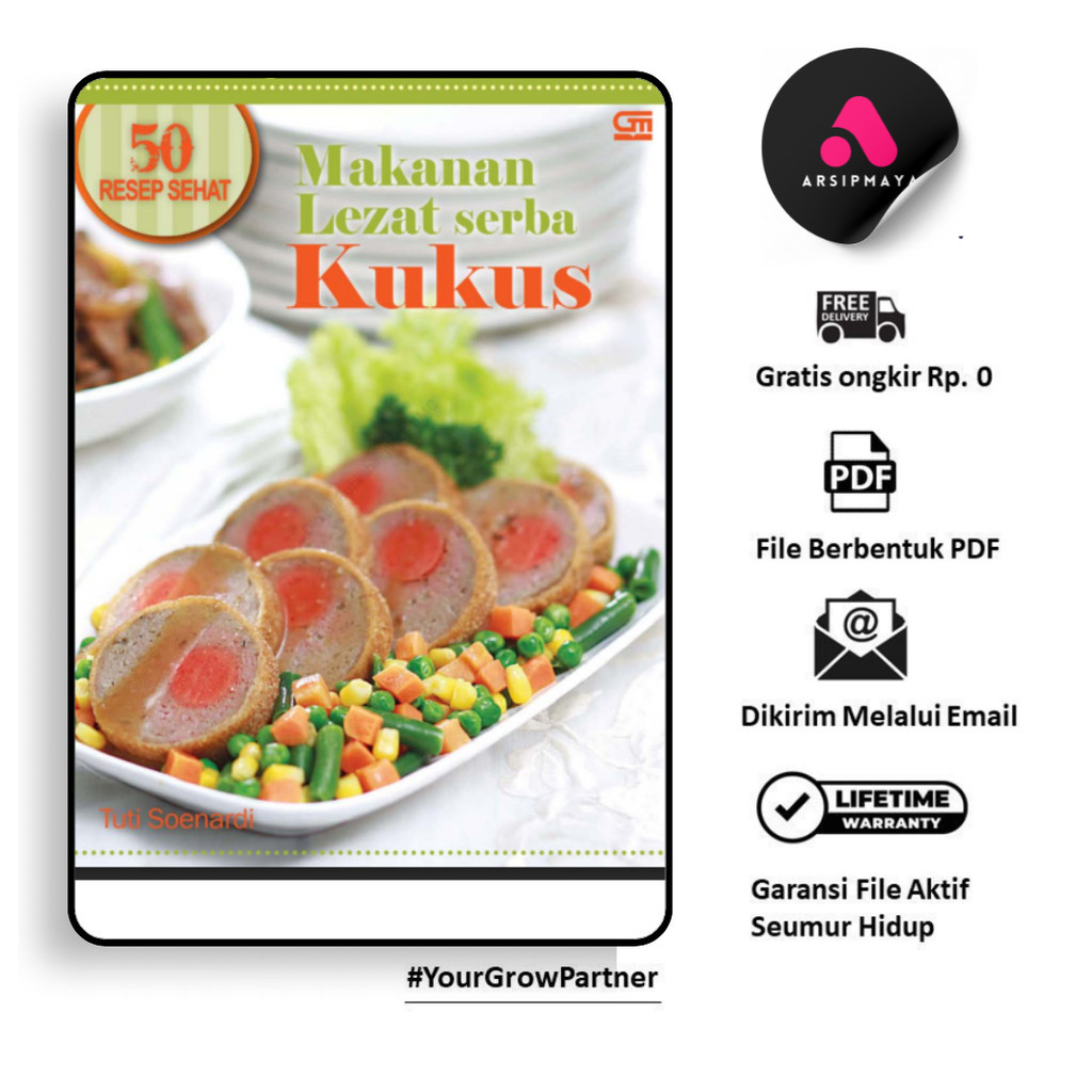 

407. 50 RESEP SEHAT MAKANAN LEZAT SERBA KUKUS (TUTI - [-]