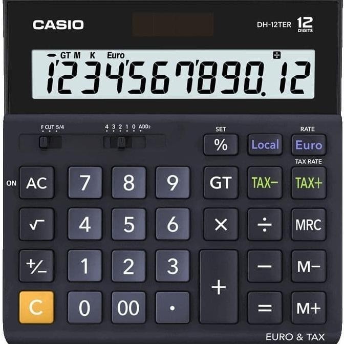 

TERMURAH - CALCULATOR CASIO DH-12-BK / CASIO DH-12 / KALKULATOR CASIO DH12