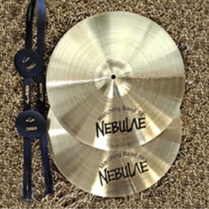 Ban Nebulae Marchingband Cymbal 16" + Strap / Marching Band / Drumband