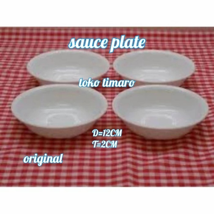Corelle Sauce Plate Putih