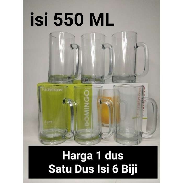 Gelas Es Teh Manis Jumbo Gelas Bir Gelas Kaca Citinova Domingo