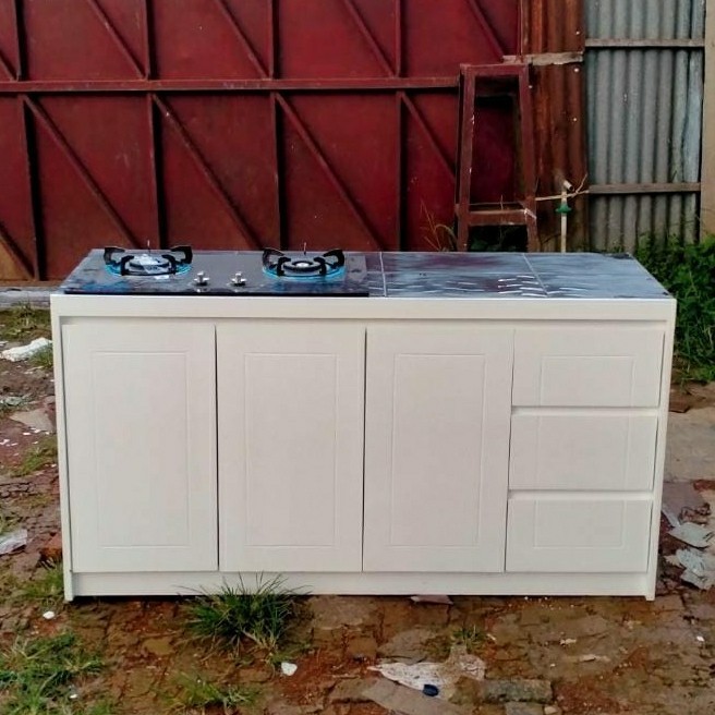 kitchen set bawah/meja kompor/rak dapur minimalis/meja dapur