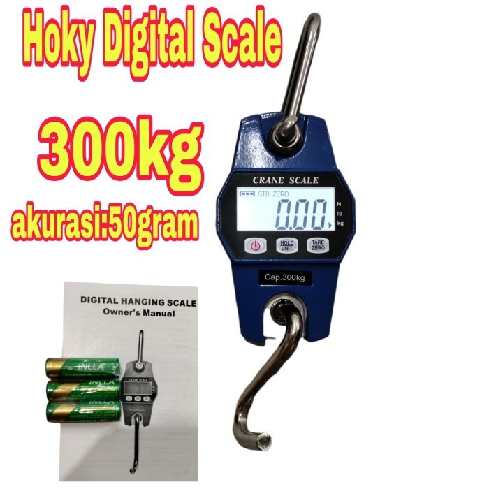 Timbangan Gantung 500Kg Crane Scale 500Kg Timbangan Digital 500Kg
