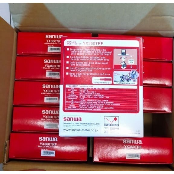 Multi Tester Sanwa Analog Yx360Trf Avometer