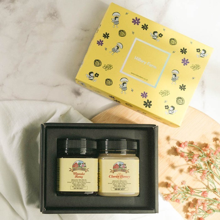 

Hampers Manuka Honey 250gr + Clover Honey 250gr