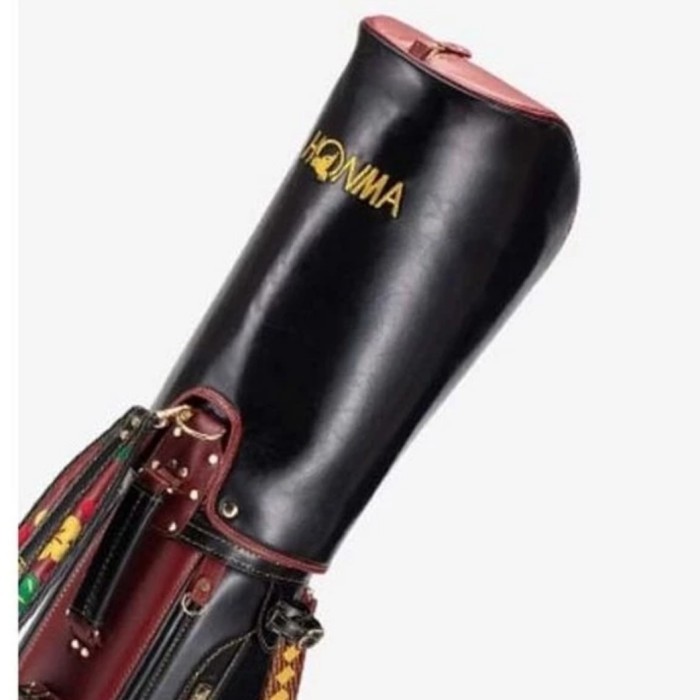 Nat Tas Golf Honma Cartbag Honma Beres Aizu 5 Stars Black Red Original