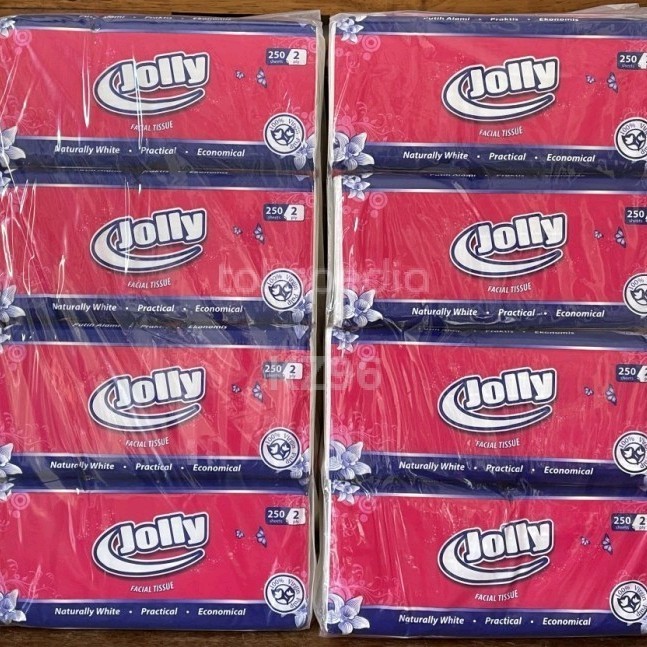 Tisu Jolly 250 Sheets 1 Karton Terbaru