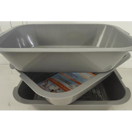 3 In 1 Self Sifting Tray Swift Away Cat Dog Litter Box Pasir Kucing