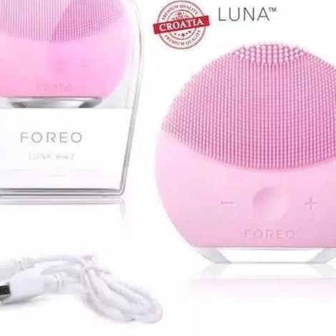 Alat Pembersih Wajah Elektrik Pijat Wajah Silikon Ni Facial Cleaner