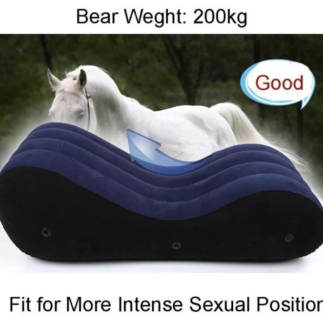 Air Sofa Angin Dengan Pompa Portable Inflatable Sex Sofa For Kamasutra