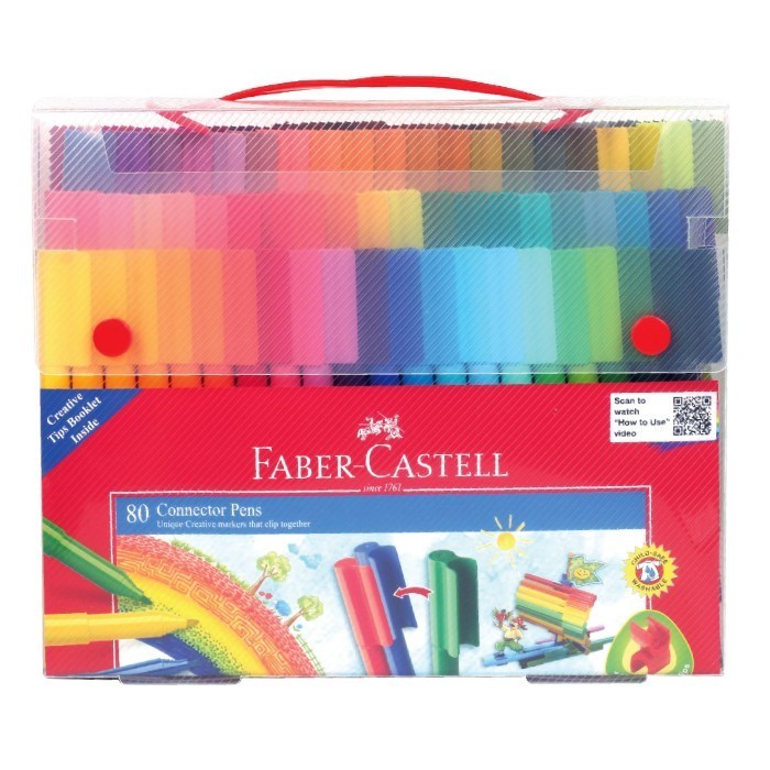 

faber castell Connector Pen Set 80