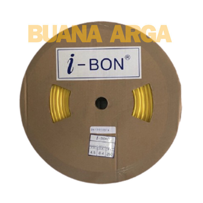 

Marker Tube IBON 4.5 untuk kabel 4.0mm Hijau / Kuning