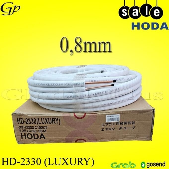 Pipa ac HODA tebal 0,8 0.8 mm 0,8mm 0.8mm 1/2pk 3/4pk 1pk HD 2330 .