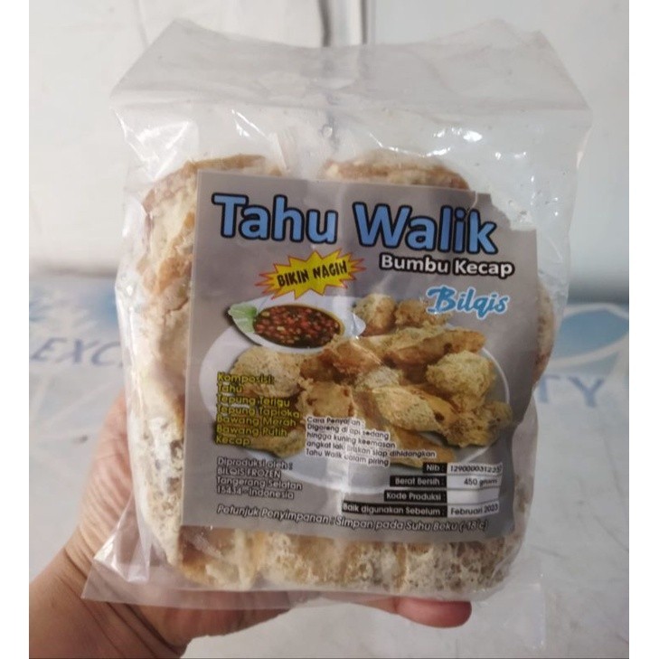 

Tahu Walik Bilqis plus sambal kecap isi 10 pcs