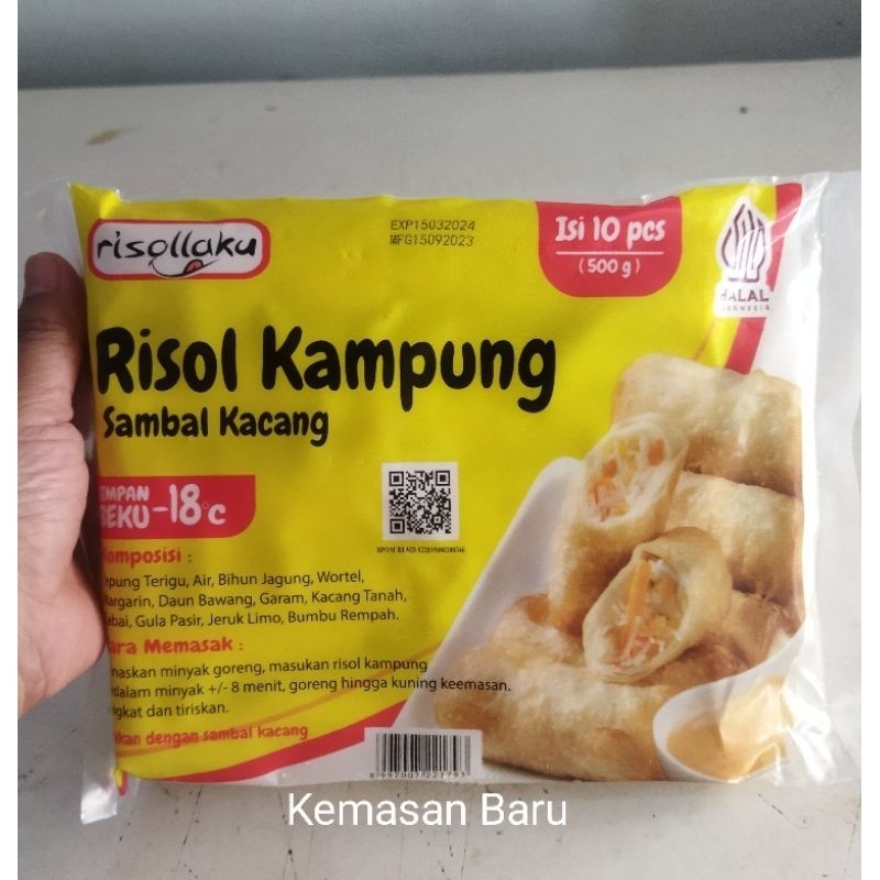 

Risol kampung isi bihun dan wortel Frozen 10 pcs