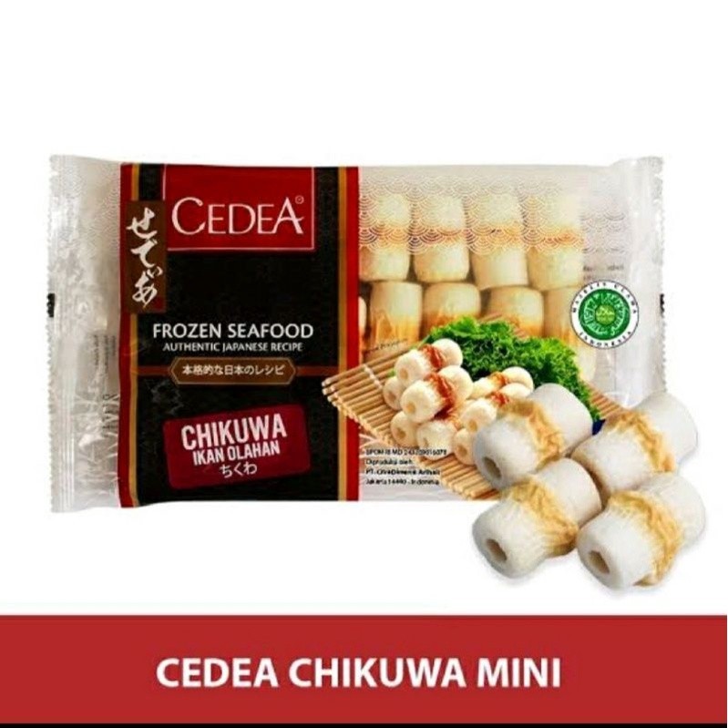 

Chikuwa mini cedea 250 dan Chikuwa long 240 gram dan 500 gram