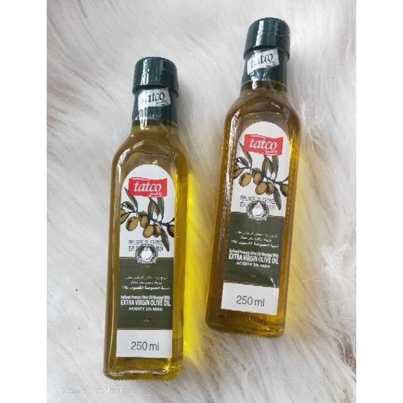 Minyak zaitun tatco ori botol kaca virgin olive oil original AS99